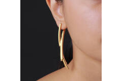  Chunky Chic - Ear studs - Cross