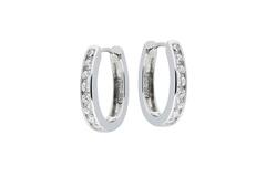  Earrings with folding clasp