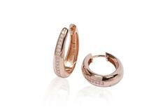  Earrings with folding clasp - Ø 15mm