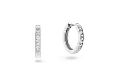  Créoles déployantes - Premium Hoops - Rond - Ø 12mm