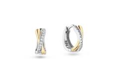  Earrings with folding clasp - Premium Hoops - Ø 10mm