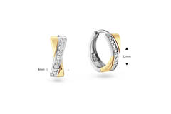  Ohrringe mit Clipverschluss - Premium Hoops - Ø 12mm
