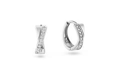  Earrings with folding clasp - Premium Hoops - Ø 12mm