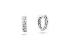  Earrings with folding clasp - Premium Hoops - Ø 9mm