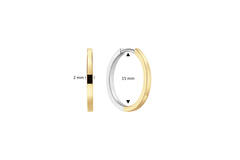  Klapoorringen - Premium Hoops - Ø 15mm