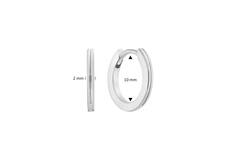  Créoles déployantes - Premium Hoops - Ø 10mm