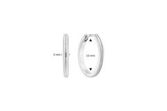  Créoles déployantes - Premium Hoops - Ø 15mm