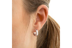  Ohrringe mit Clipverschluss - Premium Hoops - Ø 12mm