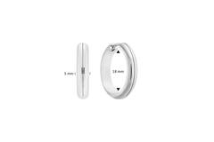  Créoles déployantes - Premium Hoops - Ø 18mm