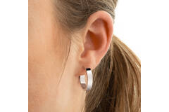  Ohrringe mit Clipverschluss - Premium Hoops - Ø 18mm