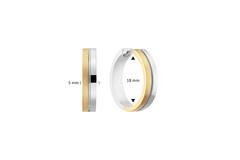  Ohrringe mit Clipverschluss - Premium Hoops - Ø 18mm