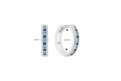  Earrings with folding clasp