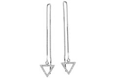  Boucles d'oreilles à double passage