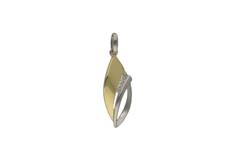  Pendants with stone - 11mm