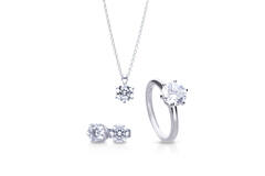  Geschenkset - Silber - Zirkonia