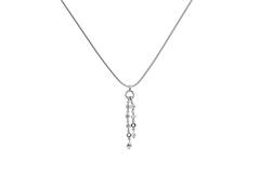  Y-Ketten - Silber - Zirkonia