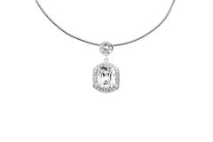  Colliers à pendentif - Argent - Zircone