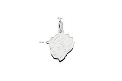  Pendentifs têtes d'enfants - 14mm