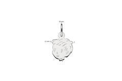  Child’s head pendant - 11mm