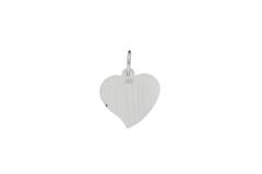  Engraved plates - Heart - 15mm