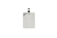  Plaquettes gravées - Rectangle - 14mm