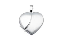  Medallions - Heart - 30mm