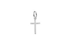 Kruis 15,5x9mm - Zilver - Mat - 0,4gr