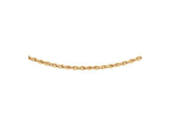  Gliederkette - Band - 2.5mm - 45cm - 14k Gold - 2.1gr