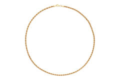  Gliederkette - Band - 3.5mm - 45cm - 14k Gold - 3.9gr