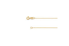  Länge Ketten - Anker - 0.75mm - 50cm - 14k Gold