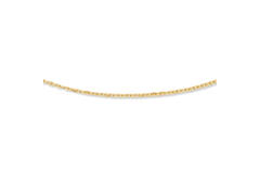  Länge Ketten - Anker - 1.1mm - 42cm - 14k Gold