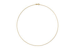  Colliers en longueur - Ancre - 1.1mm - 45cm - 14k Or