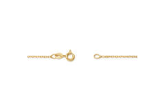  Colliers en longueur - Ancre - 1.1mm - 45cm - 14k Or