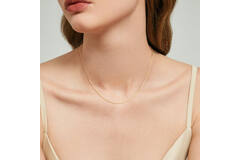  Colliers en longueur - Ancre - 1.6mm - 45cm - 14k Or