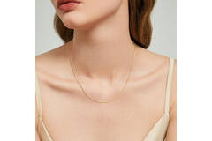  Länge Ketten - Anker - 1.6mm - 50cm - 14k Gold