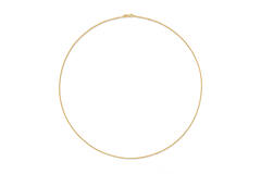  Long necklaces - Anchor - 1.6mm - 60cm - 14k Gold
