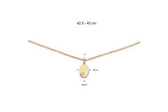  Collier - Anker - 14k Goud - 45cm