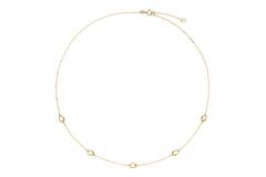  Collier - Anker - 14k Goud - 45cm