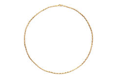  Collier - Fantasieschakel - 14k Goud - 45cm