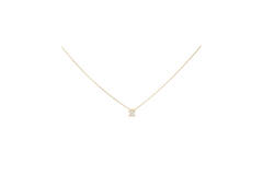  Necklaces with stone - Solitaire - Anchor - 14k Gold - 45cm