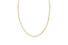 Schakelcollier - Fantasieschakel - 14k Goud - 50cm Elegant Strength - 