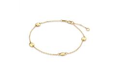  Gliederarmbänder - Anker - 3mm - 19cm
