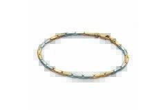  Gliederarmbänder - Elegant Strength - Anker - 3mm - 19cm