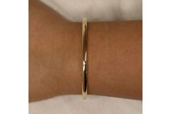  Bangle - Golden Armour Bangles - Scharnier - Ovaal - 3mm - Ø 60mm