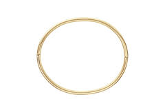  Armreifen - Golden Armour Bangles - Scharnier - Oval - 4mm - Ø 58mm