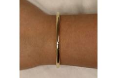  Bangle - Golden Armour Bangles - Scharnier - Ovaal - 5mm - Ø 58mm