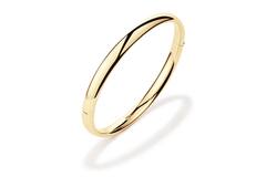  Armreifen - Golden Armour Bangles - Oval - 6mm - Ø 60mm