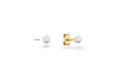  Oorstekers - Rond Parel - - Ø 3mm