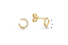  Ear studs Zirconia - 