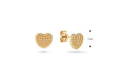 Ear studs - Heart
